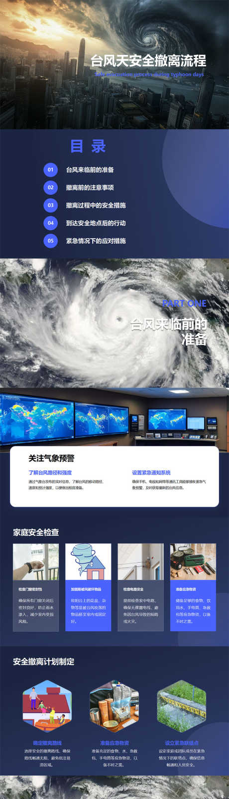 台风天安全撤离流程PPT_源文件下载_PPT格式_853X12000像素-流程,撤离,安全-作品编号:2025061709157137-志设-zs9.com