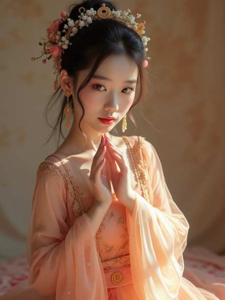优雅的东方女人_AI图片下载_euler采样_960X1280像素-花朵,优雅,东方-作品编号:2025061711435614-志,设˒网