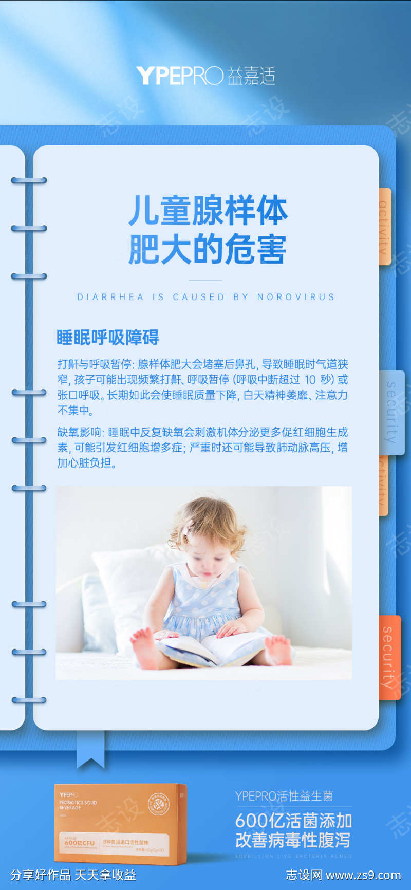 书本形式科谱海报