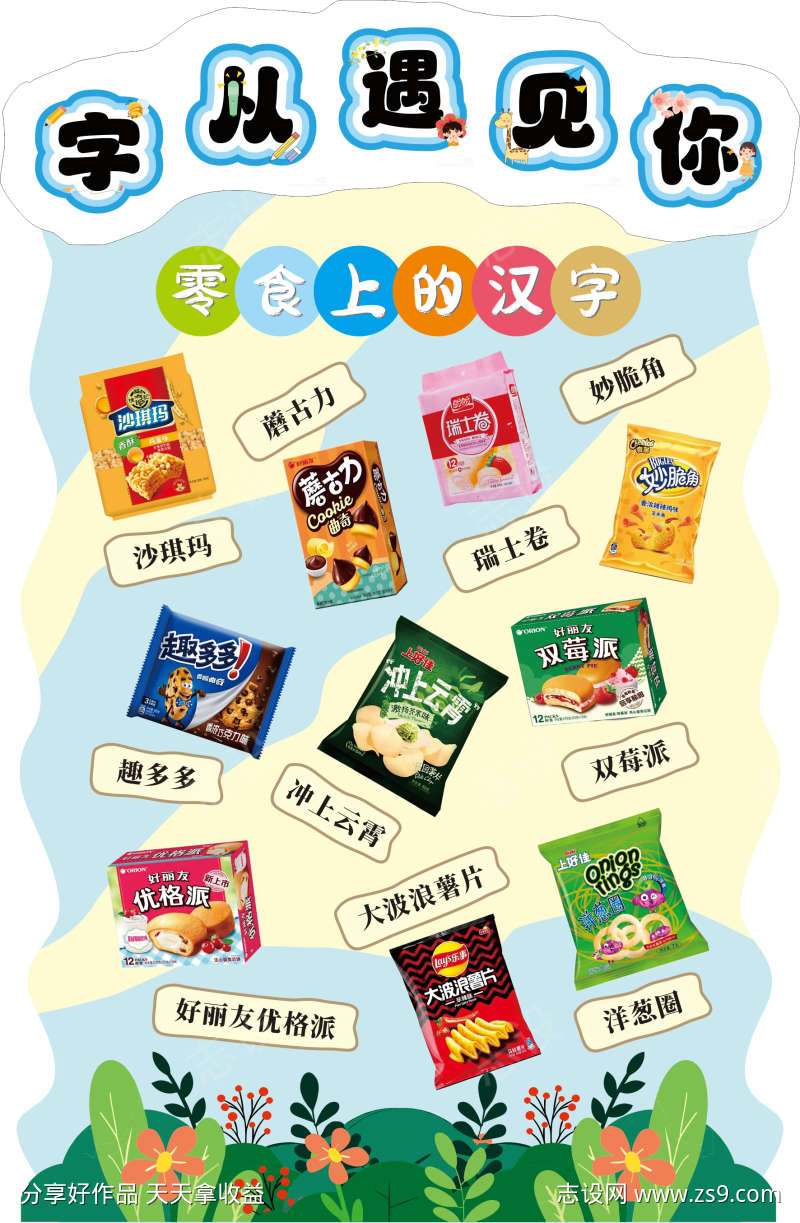 字从遇见你
