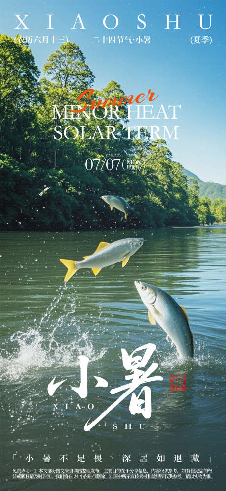 小暑二十四节气宣传海报_源文件下载_AI格式_1080X2340像素-海报,生机,劳作-作品编号:2025062213338142-志设-zs9.com