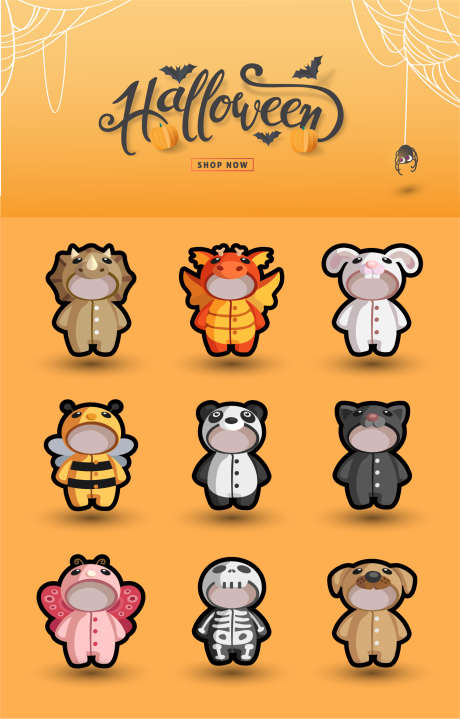 万圣节人形立牌_源文件下载_AI格式_1334X2085像素-动物,镂空,卡通-作品编号:2025062213455720-志设-zs9.com