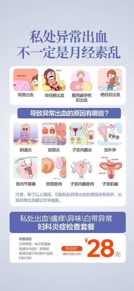 妇科检查异常出血_源文件下载_CDR格式_938X2036像素-出血,妇科,炎症-作品编号:2025062214064750-志设-zs9.com