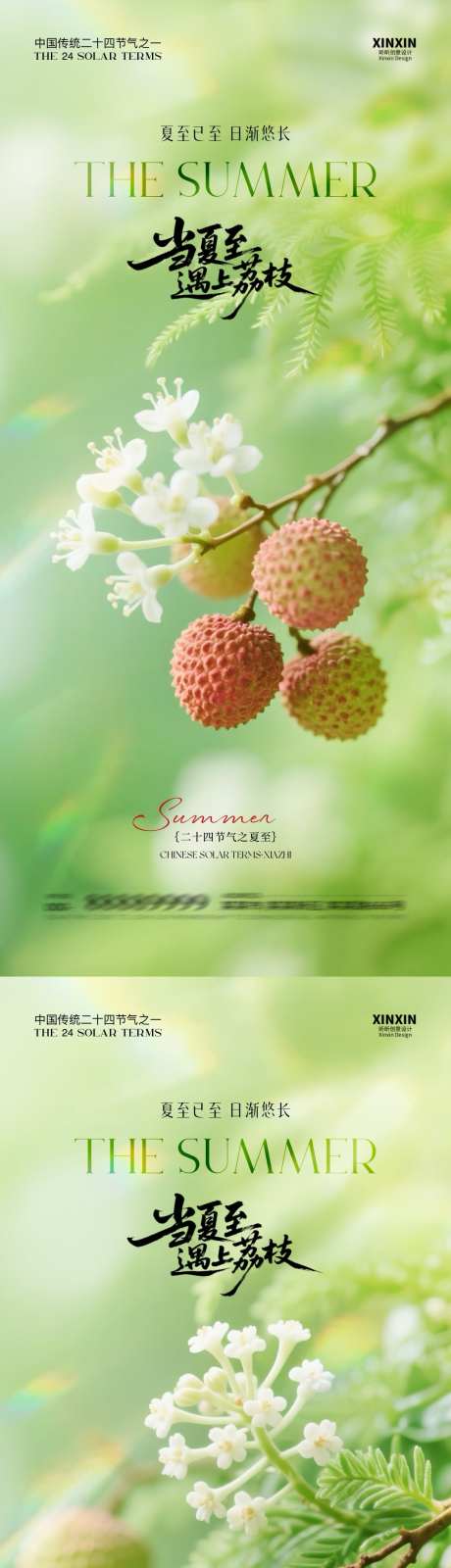 地产夏至荔枝节气海报_源文件下载_PSD格式_1080X4680像素-房地产,二十四节气,夏至-作品编号:2025062101725070-志设-zs9.com
