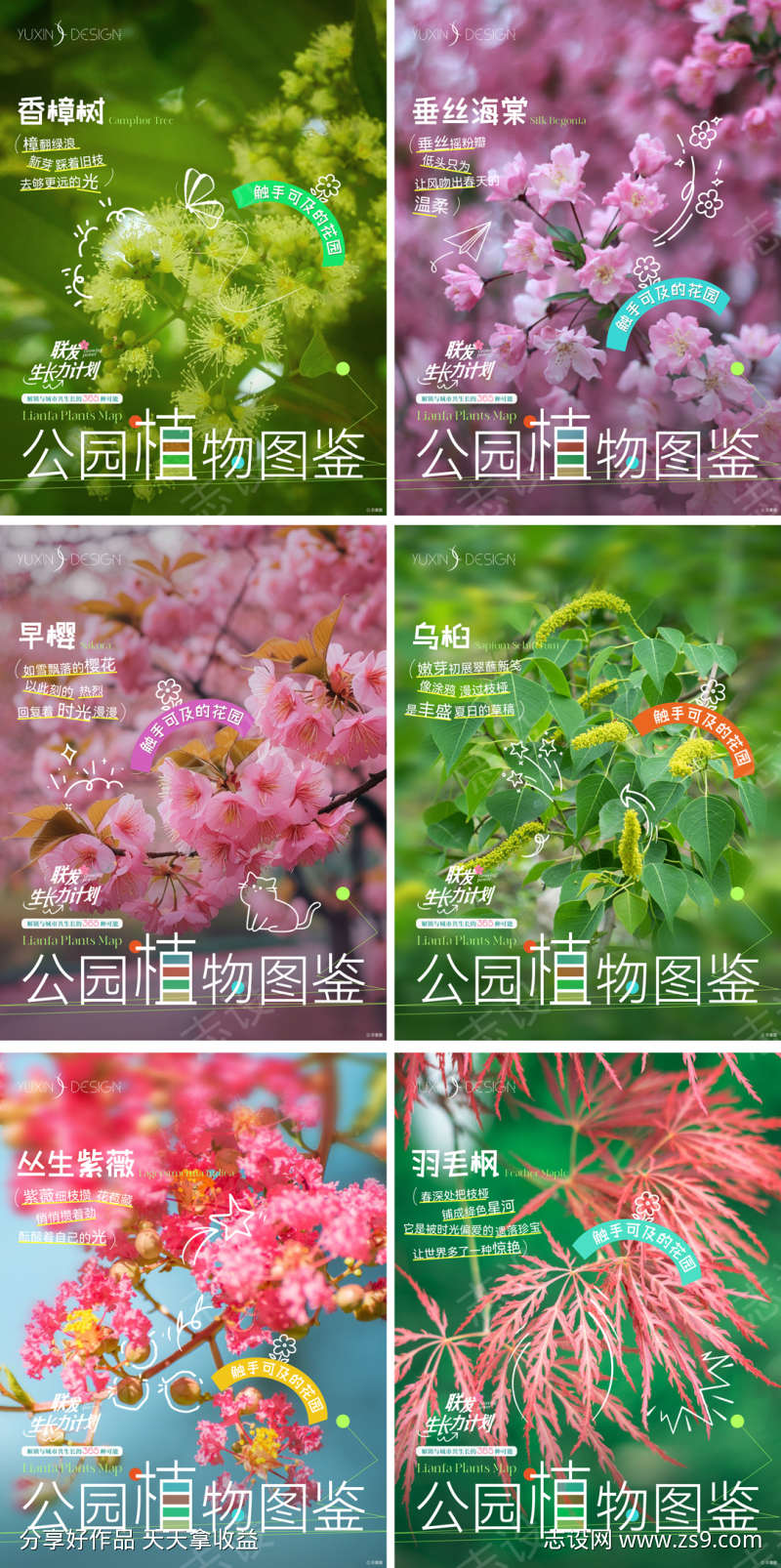 地产植物绿植创意小绿书