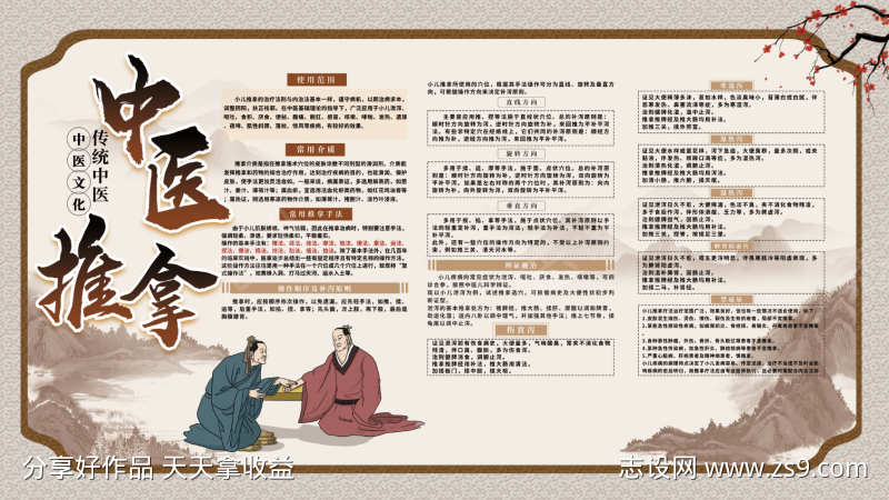 中医推拿海报