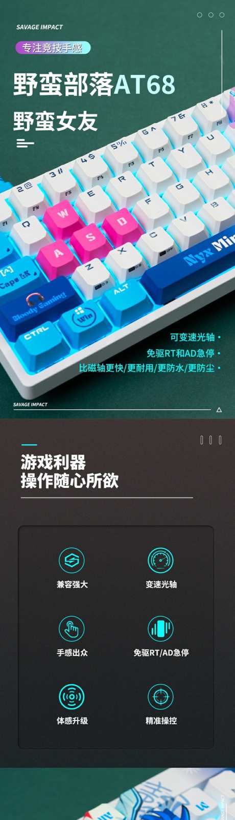 机械键盘电竞潮玩风详情页_源文件下载_PSD格式_790X15000像素-操控,炫酷,光轴-作品编号:2025062917148132-志ˌ设·网