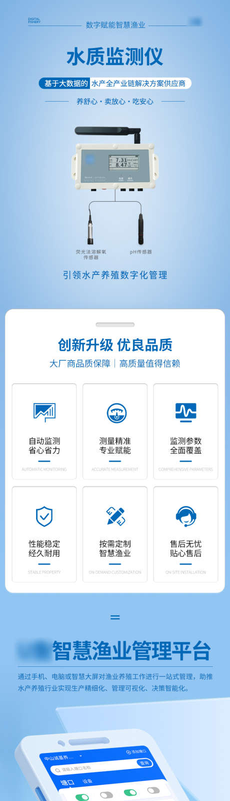 渔业水产水质监测仪详情页_源文件下载_PSD格式_790X15000像素-可定制,权威认证,管理平台-作品编号:2025063009034242-志设-zs9.com