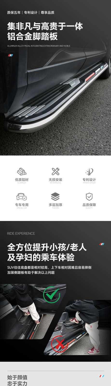 汽车用品脚踏板详情页_源文件下载_PSD格式_790X15000像素-高品质,材质,适配-作品编号:2025063010116974-志设-zs9.com