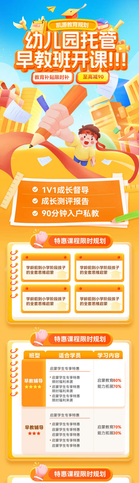 教育培训班早教托管班招生开课私教幼儿园海_源文件下载_PSD格式_1200X5105像素-海报,幼儿园,私教-作品编号:2025063013381447-志.设˙网