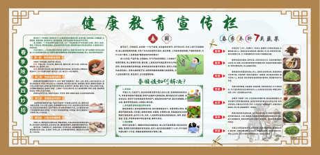 四季养生保健小常识知识健康教育宣传栏展板_源文件下载_CDR格式_2788X1358像素-展板,宣传栏,教育-作品编号:2025063015188892-志设-zs9.com