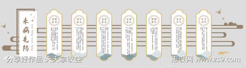 未病先防文化墙