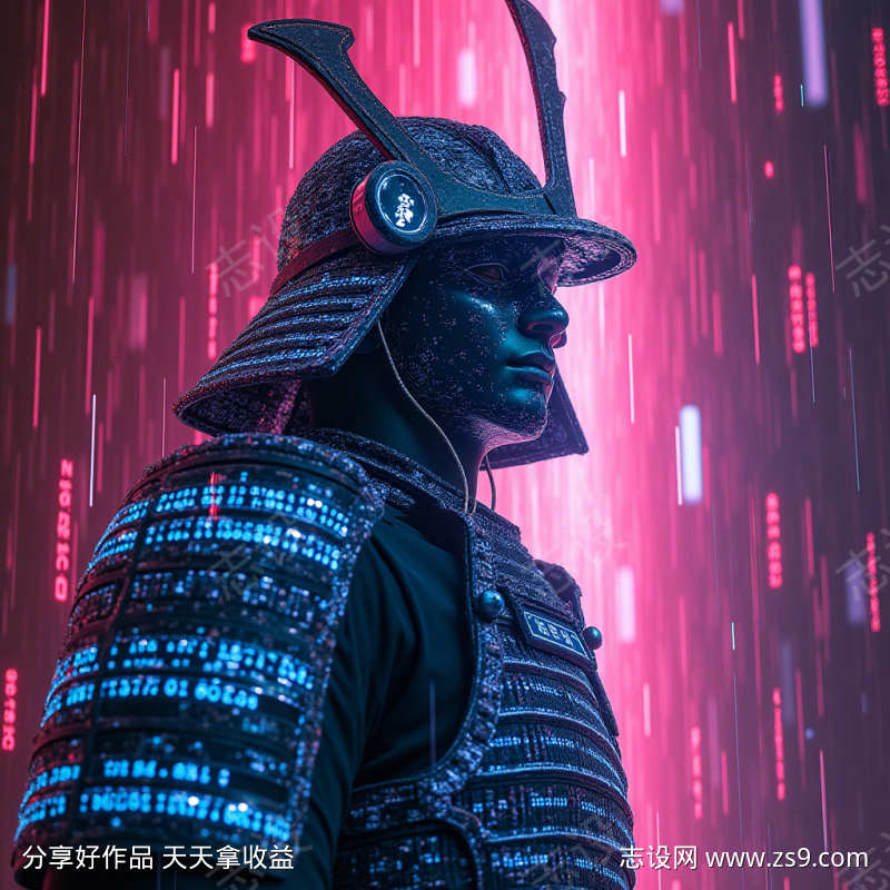 赛博朋克动态海报