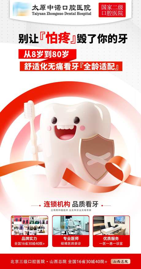 舒适化梧桐种牙