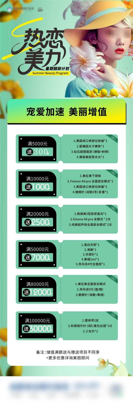 医美暑期海报_源文件下载_CDR格式_1203X3671像素-热恋,唯美,暑期-作品编号:2025070309288112-志设-zs9.com