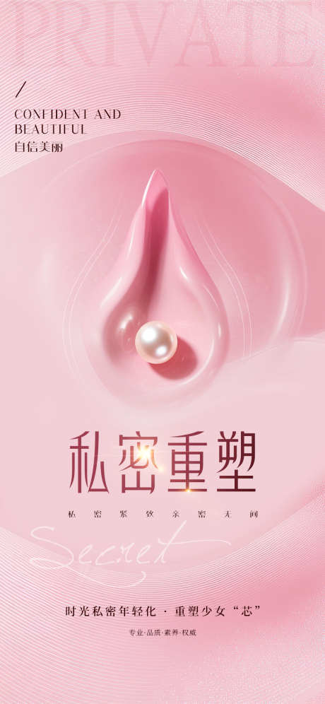 医美私密重塑海报_源文件下载_PSD格式_1125X2436像素-医美,整形,私密-作品编号:2025070202307571-志,设’网
