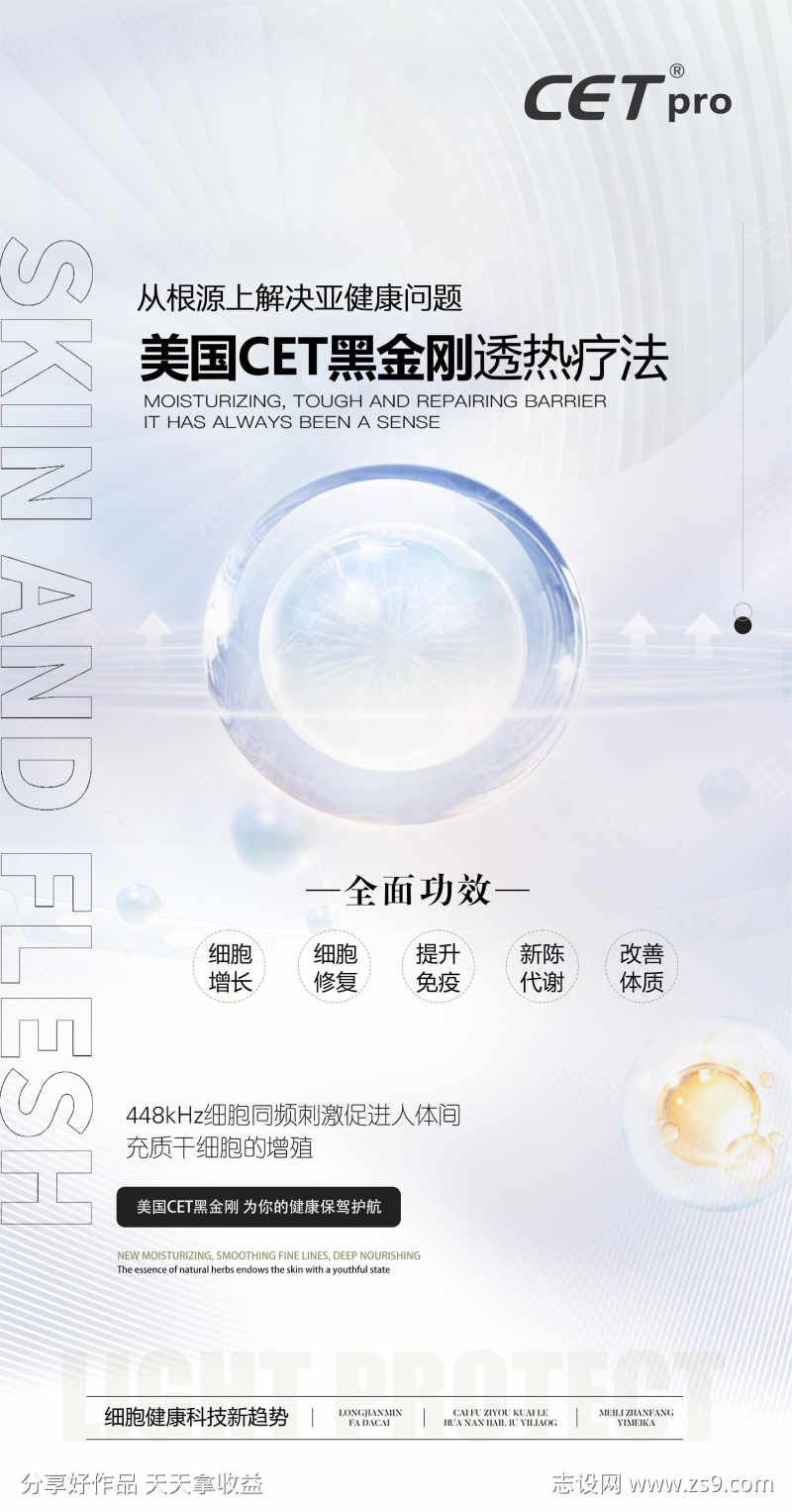 细胞抗衰海报