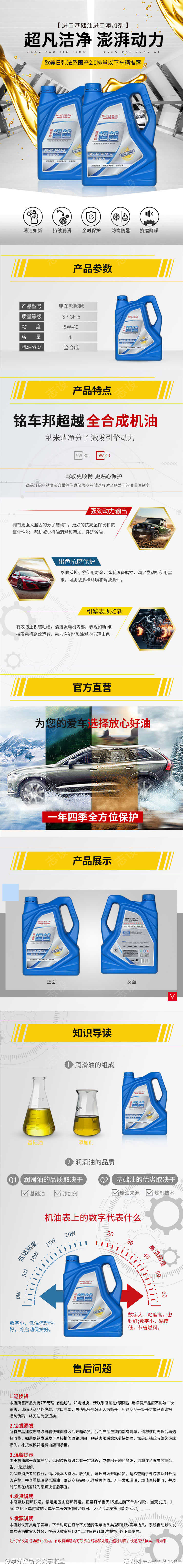 基础油详情页