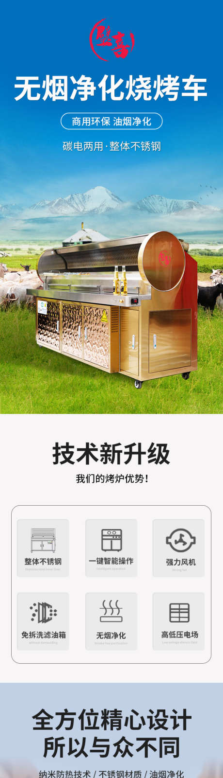 烧烤车电商详情_源文件下载_PSD格式_750X14661像素-淘宝详情页,不锈钢,烧烤炉-作品编号:2025071415011189-志设-zs9.com