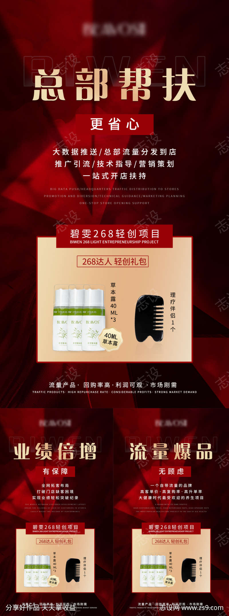 招商系列海报