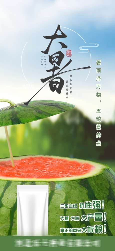 大暑节气海报_源文件下载_PSD格式_1080X2340像素-夏天,产品,抗寒-作品编号:2025071613585109-志设-zs9.com