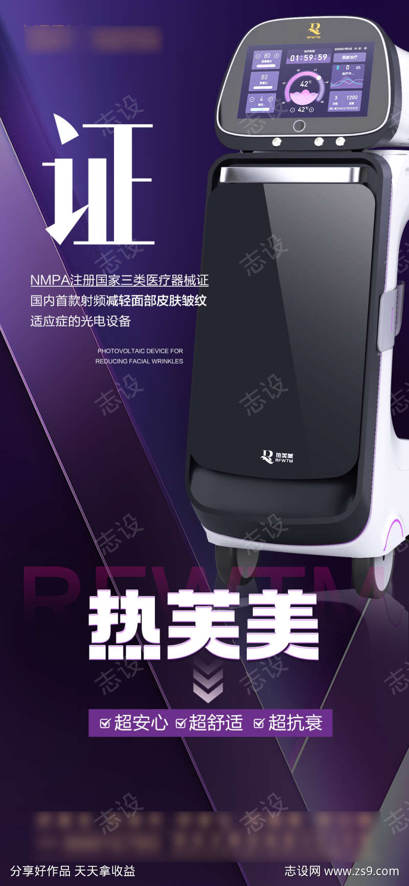 热芙美仪器海报