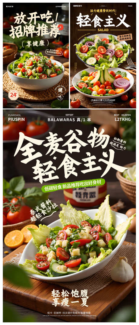 轻食主义泰式沙拉餐饮美食海报_源文件下载_PSD格式_3000X7011像素-美食,餐饮,沙拉-作品编号:2025071716522807-设计导航-shejidh.cn