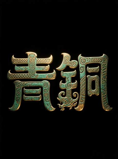 青铜风格艺术字_AI图片下载_采样_880X1184像素-腐蚀,青铜器,艺术字-作品编号:2025071711007024-志设-zs9.com