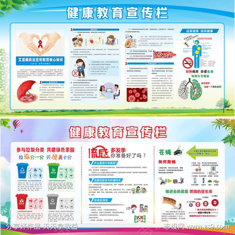 健康教育宣传栏