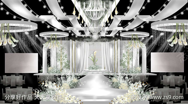 结婚酒店宴会美陈