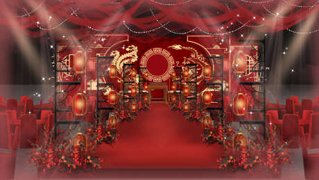 中式婚礼美陈_源文件下载_PSD格式_1984X1116像素-新中式婚礼,婚礼搭建,红色展板-作品编号:2025071909474263-志设-zs9.com