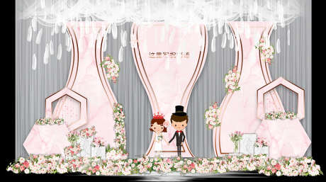 粉色婚礼美陈_源文件下载_PSD格式_1134X634像素-结婚美陈,情人节美陈,婚礼舞台设计-作品编号:2025071911357063-志˱设˒网