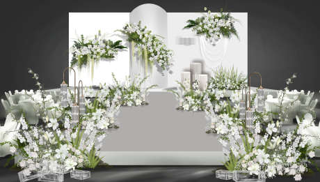 户外婚礼美陈_源文件下载_PSD格式_2366X1341像素-婚礼留影区,礼签到台,主题婚礼布置-作品编号:2025071910341364-志设-zs9.com