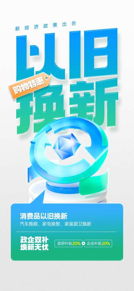以旧换新政府补贴活动宣传海报_源文件下载_PSD格式_1242X2688像素-海报,政策,宣传-作品编号:2025072111407689-志˱设,网