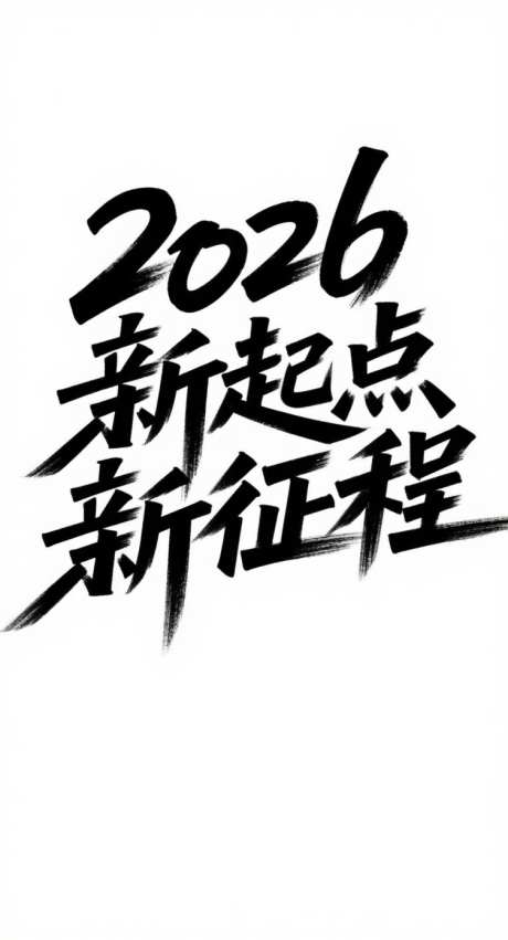 2026年新起点新征程_AI图片下载_采样_752X1392像素-新起点,年会,2026年-作品编号:2025072213288228-志设-zs9.com
