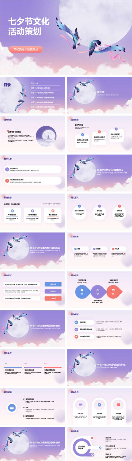 七夕节文化活动策划PPT_源文件下载_PPT格式_1759X6672像素-策划,文化,七夕节-作品编号:2025072213566575-志设-zs9.com