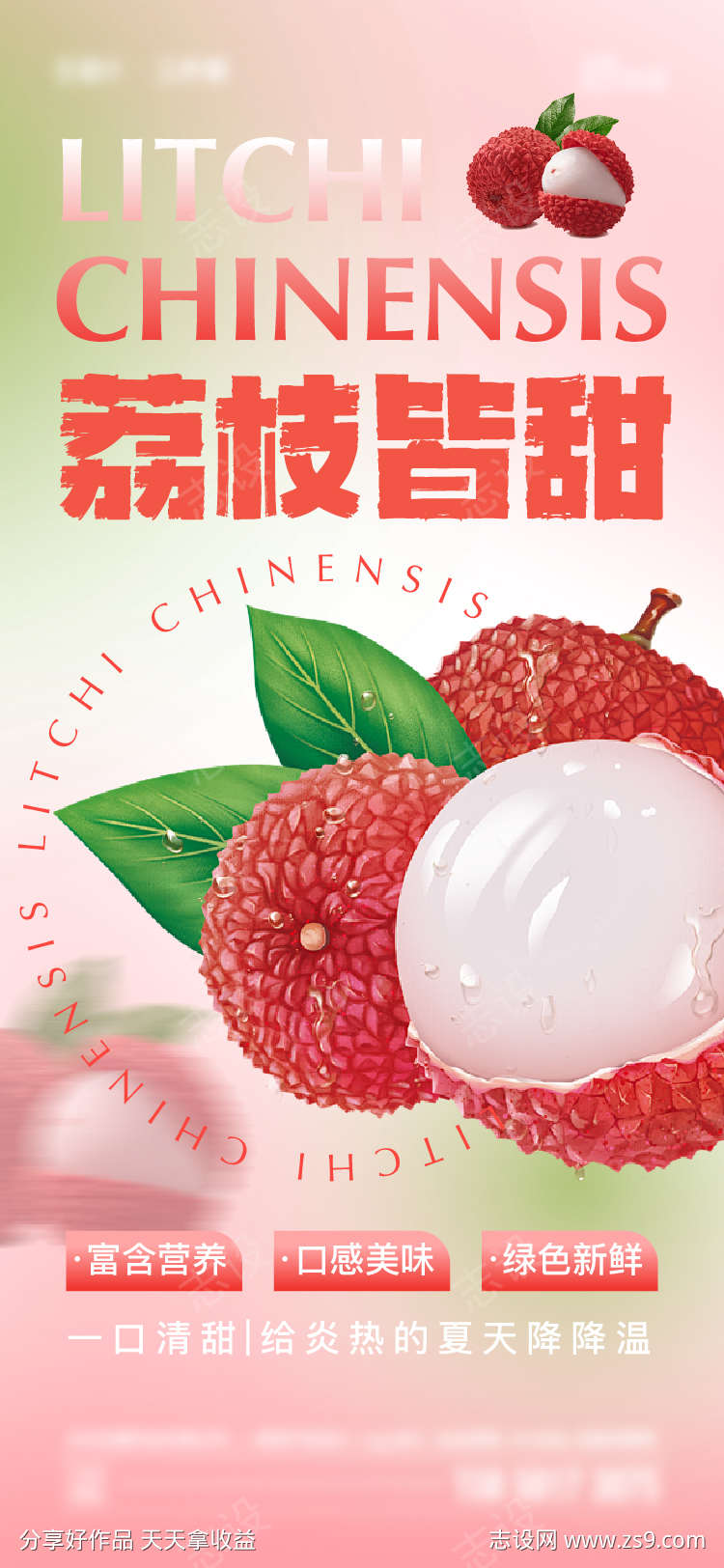 荔枝海报