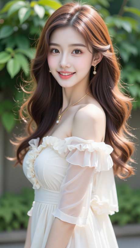 清秀美女户外侧身照_AI图片下载_euler采样_864X1536像素-模特,摄影,户外-作品编号:2025072314271766-志设-zs9.com