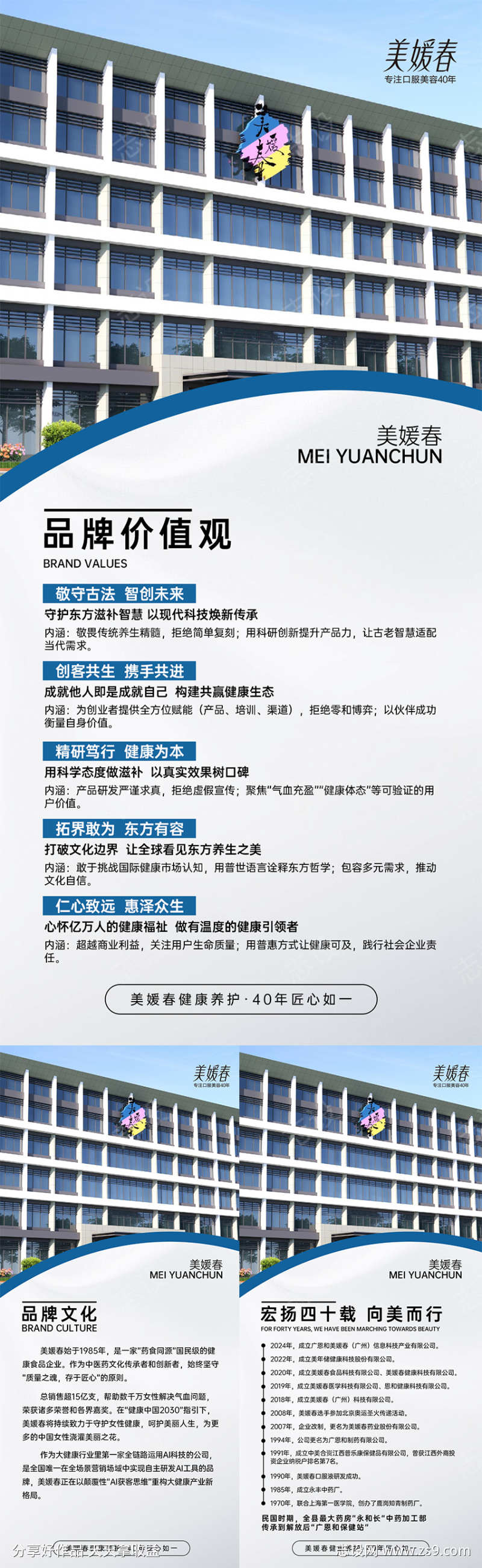 公司品牌科普海报