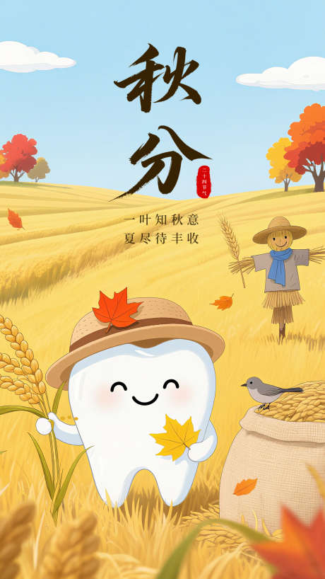 口腔秋分节气海报_源文件下载_PSD格式_1500X2668像素-海报,牙齿,口腔-作品编号:2025072511412539-志ˈ̹设′网