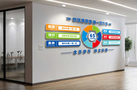 公司企业6S管理文化墙形象墙设计_源文件下载_CDR格式_3000X1989像素-文化墙,管理,企业-作品编号:2025072910376277-志˲͓͕͔͐͑͗ٚٛٙ设‘网