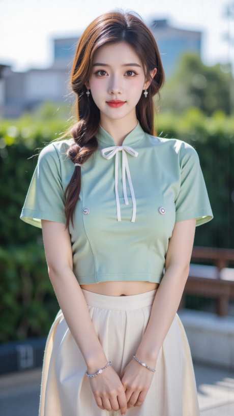 清新可爱麻花辫美女照片_AI图片下载_dpmpp_2m采样_864X1536像素-照片,美女,麻花辫-作品编号:2025072913579878-志′设˓网