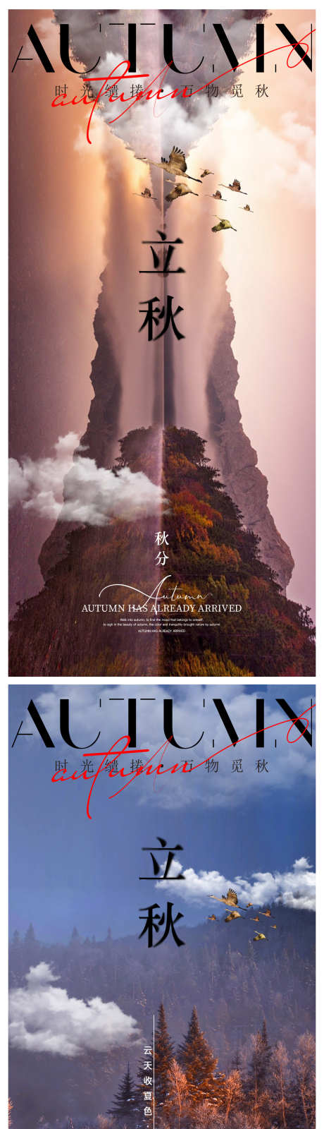 立秋节气海报_源文件下载_PSD格式_1185X4968像素-云雾,地产,大雁-作品编号:2025073013405594-志设-zs9.com