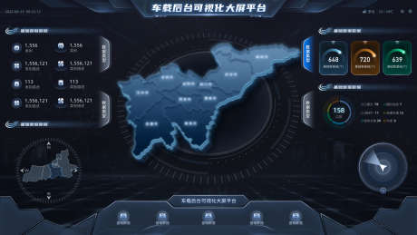 车载后台可视化大屏平台_源文件下载_PSD格式_1920X1080像素-车载,系统,可视化-作品编号:2025073110245564-志设