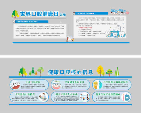 口腔宣传栏_源文件下载_CDR格式_2362X1888像素-黑板报,小常识,常识-作品编号:2025080509524344-志设-zs9.com