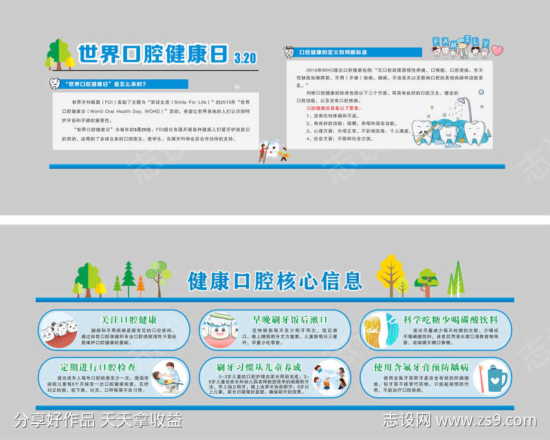 口腔宣传栏