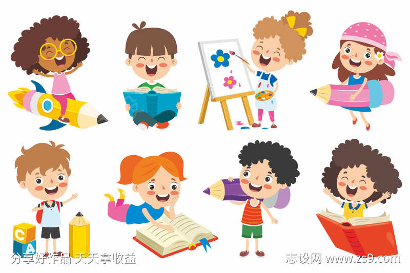 幼儿小朋友卡通