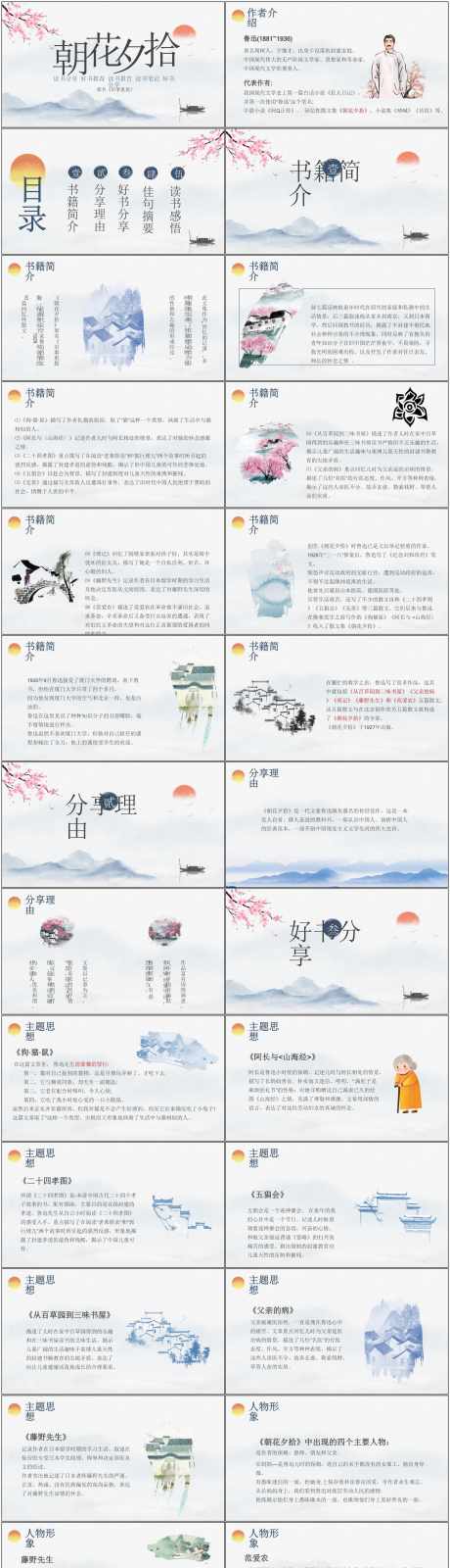 朝花夕拾ppt_源文件下载_PPT,PPTX格式_1800X9624像素-朝花夕拾,ppt,鲁迅-作品编号:2025080410347760-源文件库-ywjfx.cn