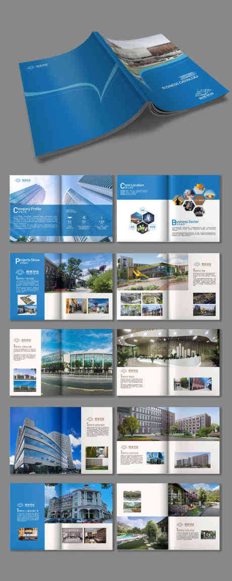 智能科技公司企业宣传画册_源文件下载_CDR格式_1080X2697像素-宣传,企业,公司-作品编号:2025080113264032-志设