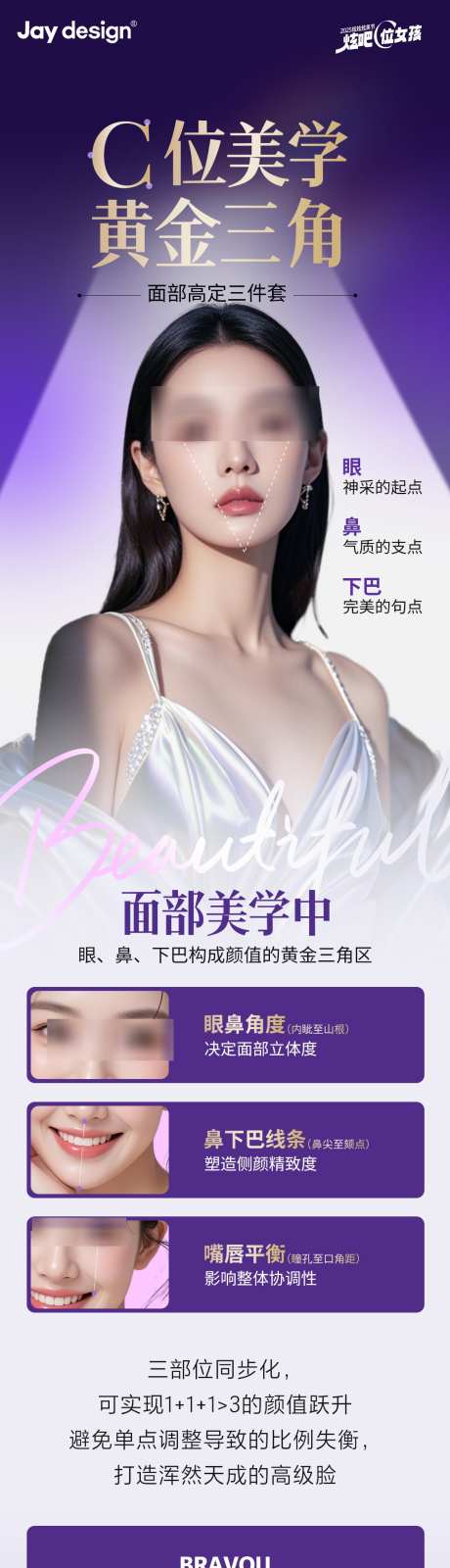 医美眼鼻整形美学案例长图海报_源文件下载_PSD格式_1125X5980像素-高端,大气,时尚-作品编号:2025080117197552-志·设·网